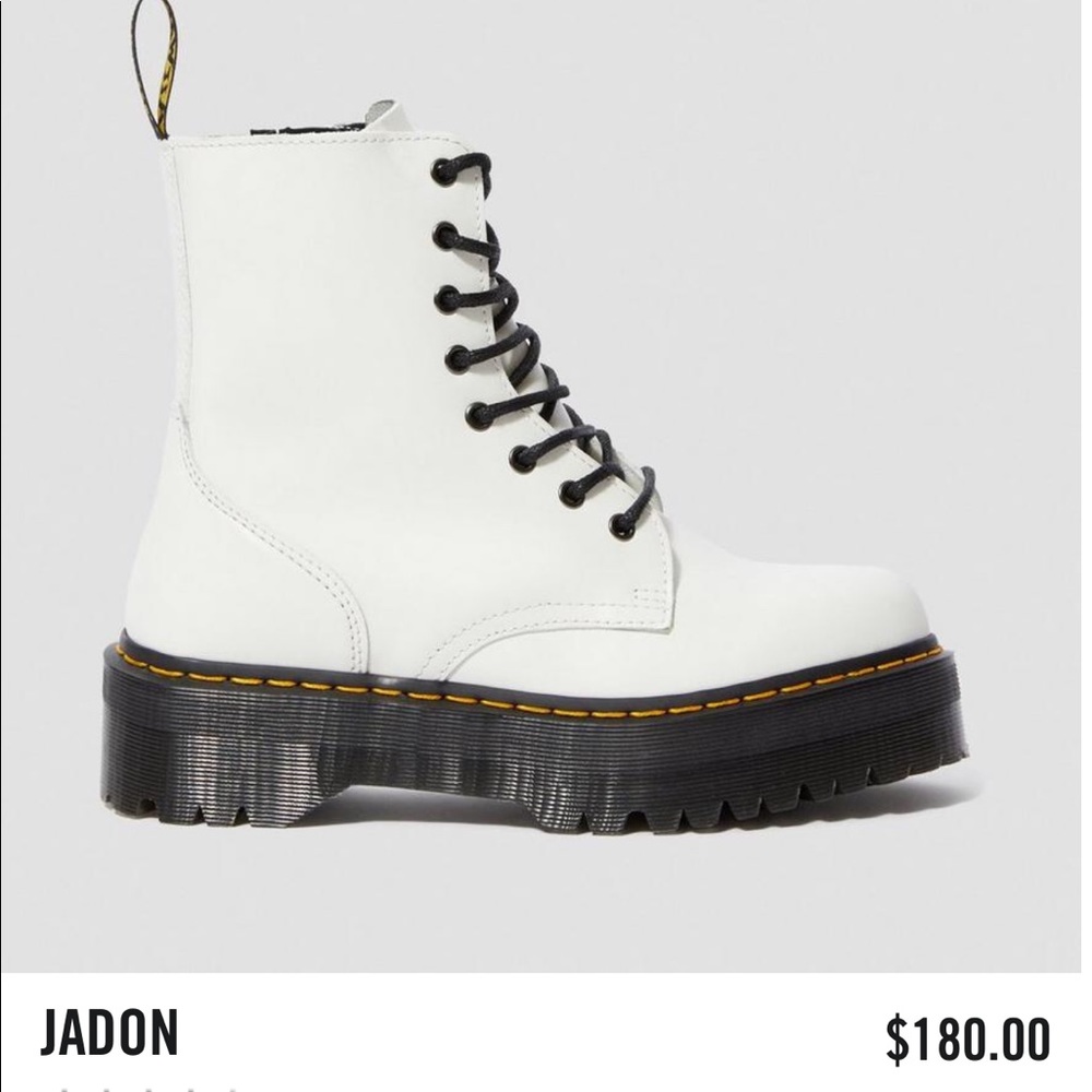 White dr. martens